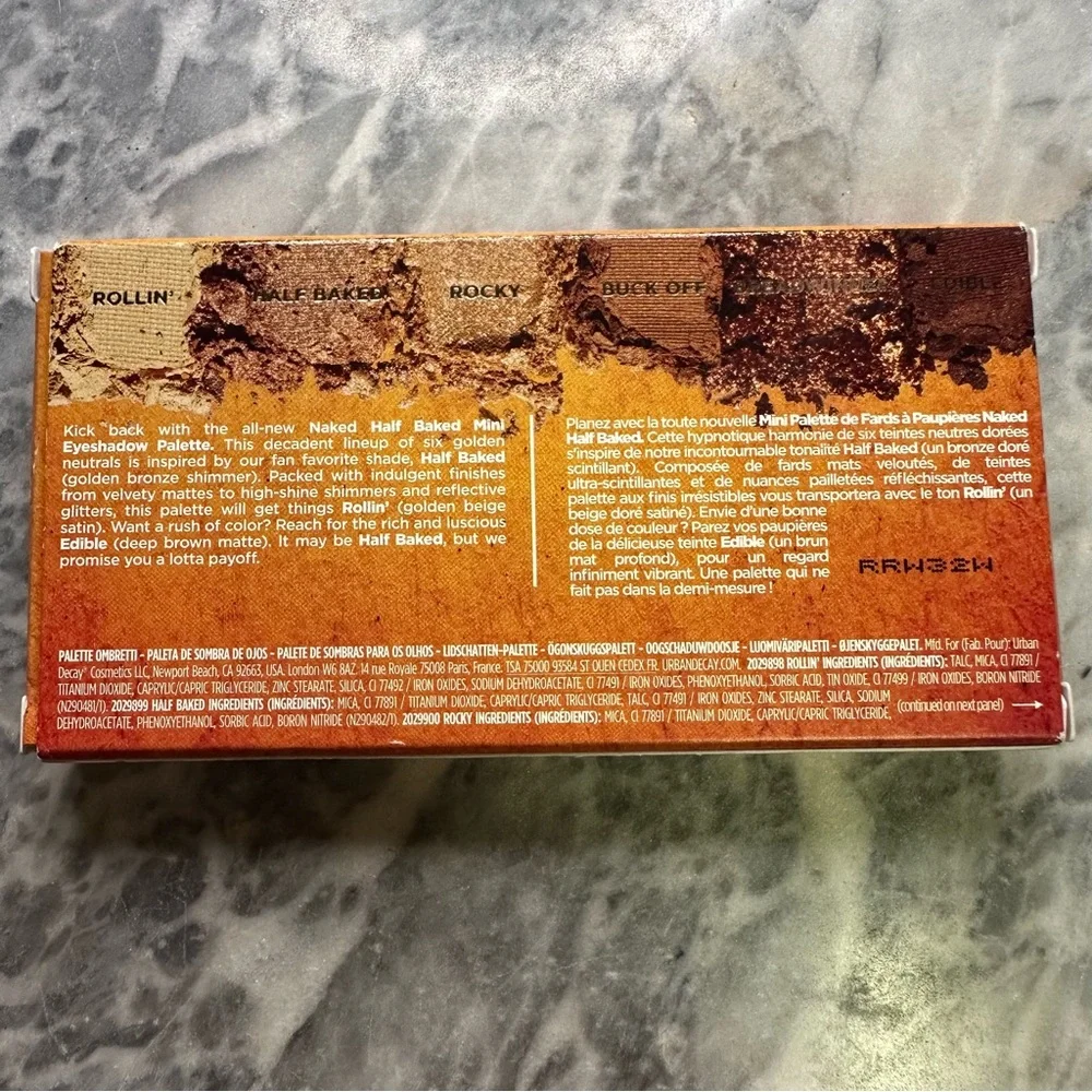 New Urban Decay Naked Half Baked Eyeshadow‎ Palette